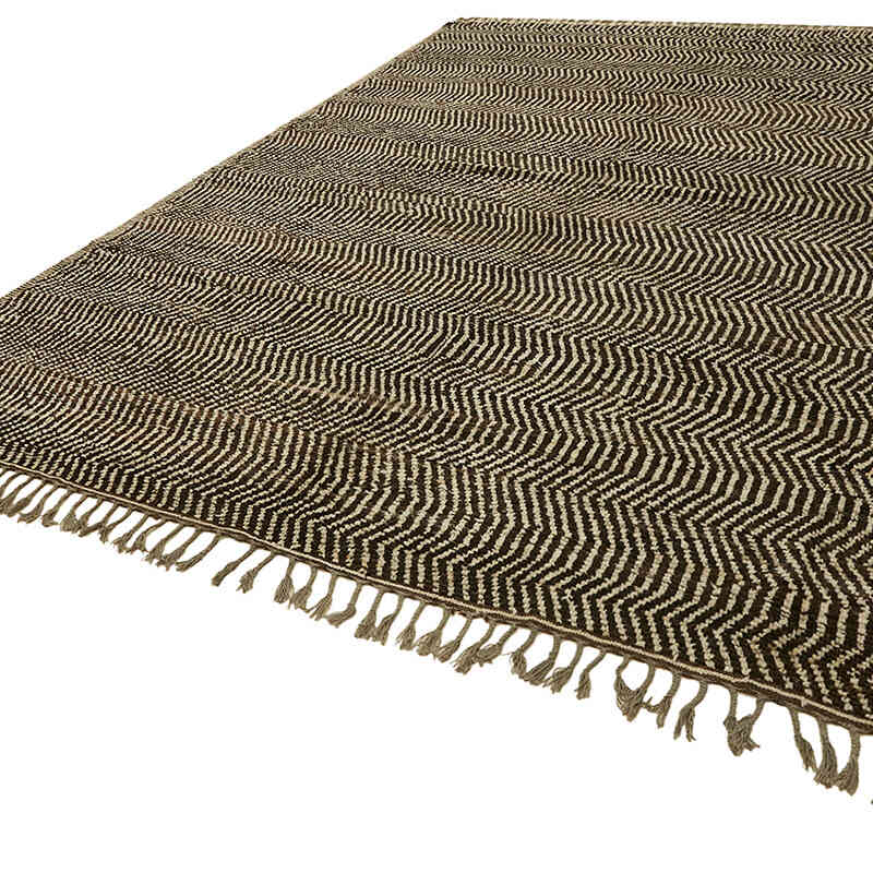 Nueva Alfombra Tejida a Mano de Estilo Marroquí - 303 cm x 396 cm - K0074946