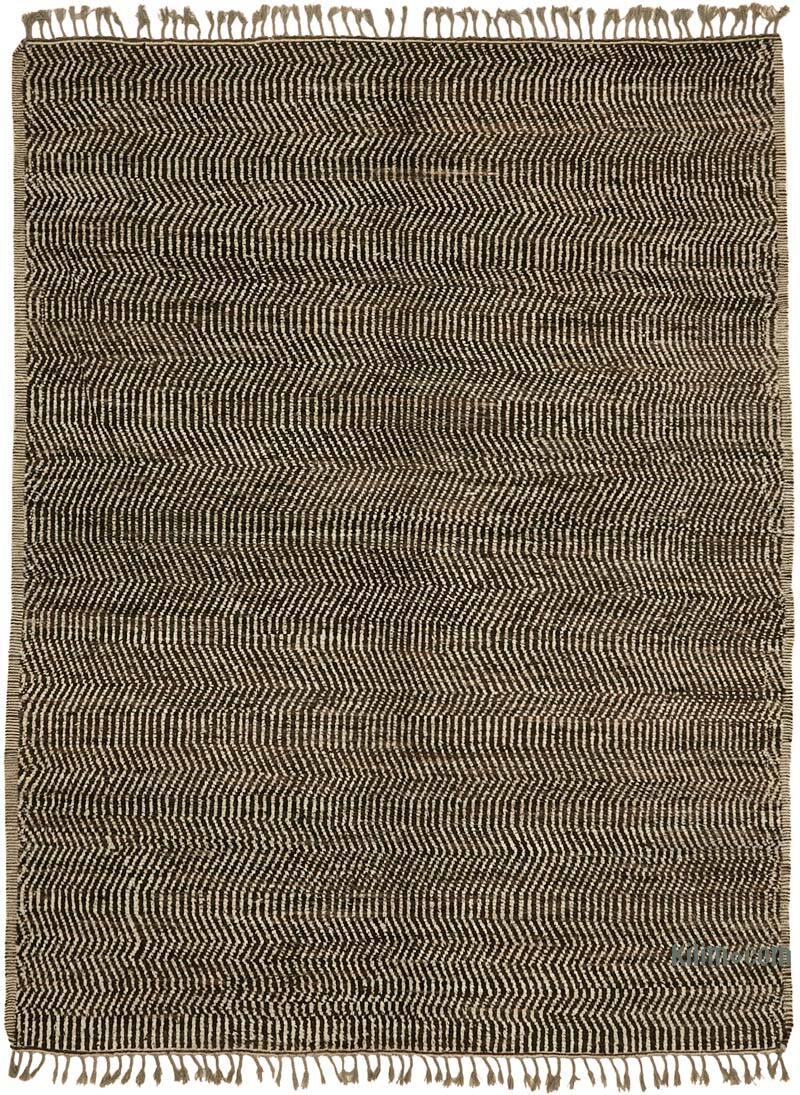Nueva Alfombra Tejida a Mano de Estilo Marroquí - 303 cm x 396 cm - K0074946
