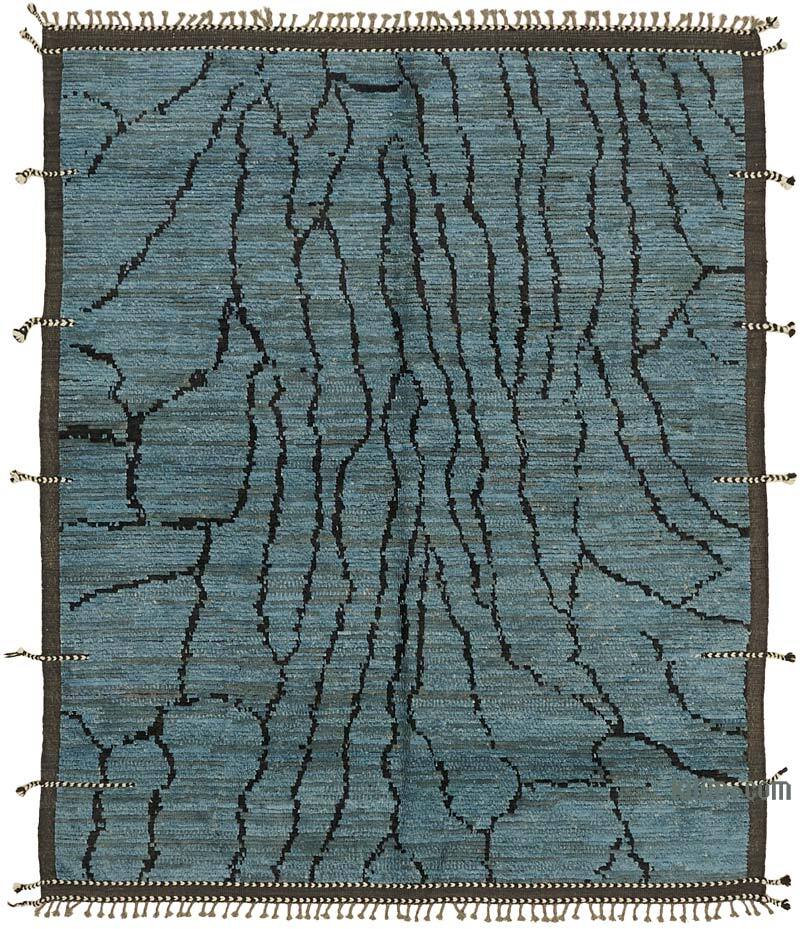 New Moroccan Style Hand-Knotted Rug - 8' 2" x 10' 2" (98" x 122") - K0074951