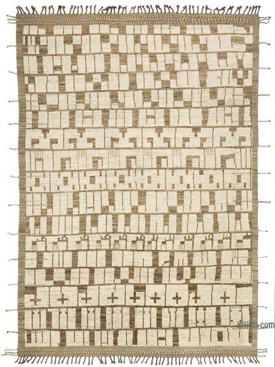 Yeni Fas Tarzi El Dokuma Hali - 278 cm x 396 cm