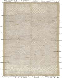New Moroccan Style Hand-Knotted Rug - 9' 6" x 12' 3" (114" x 147")
