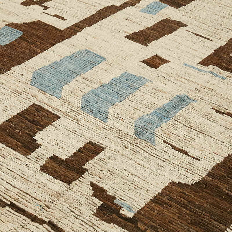 New Moroccan Style Hand-Knotted Rug - 9'  x 12' 5" (108" x 149") - K0074964