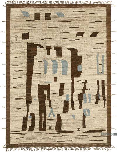 Yeni Fas Tarzi El Dokuma Hali - 274 cm x 378 cm