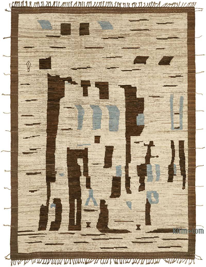 New Moroccan Style Hand-Knotted Rug - 9'  x 12' 5" (108" x 149") - K0074964