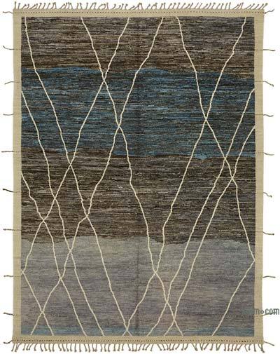 Yeni Fas Tarzi El Dokuma Hali - 280 cm x 372 cm