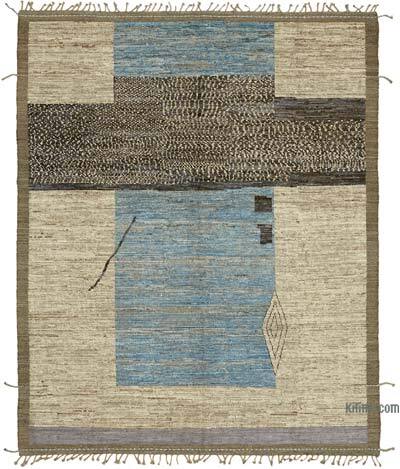 Yeni Fas Tarzi El Dokuma Hali - 288 cm x 352 cm