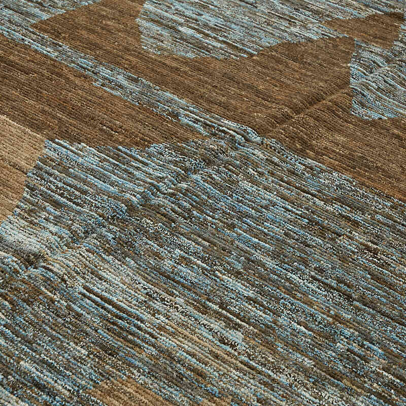 Nueva Alfombra Tejida a Mano de Estilo Marroquí - 286 cm x 380 cm - K0074981