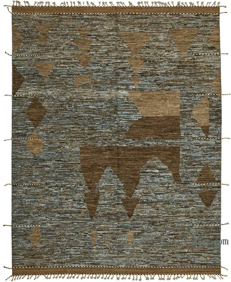 Nueva Alfombra Tejida a Mano de Estilo Marroquí - 286 cm x 380 cm - K0074981