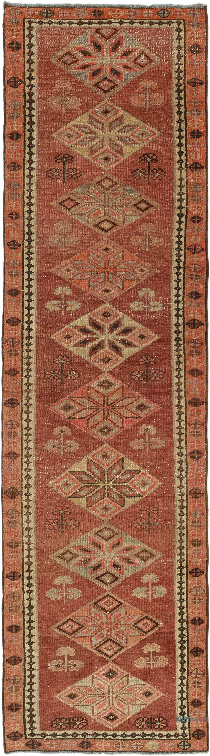 Vintage Anadolu Yolluk - 98 cm x 357 cm - K0075020