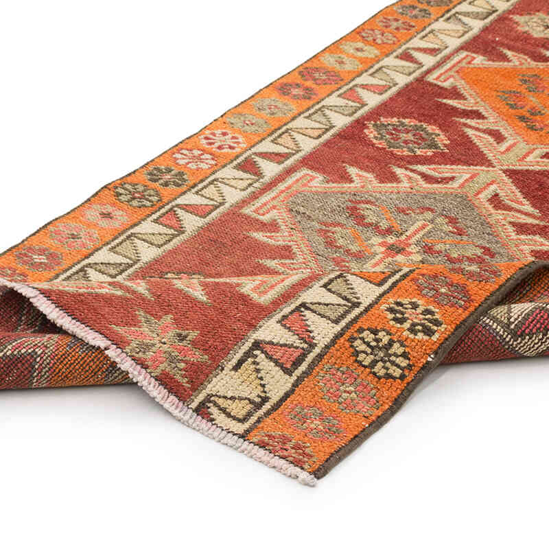 Vintage Tribal Runner Rug - 2' 9" x 11' 8" (33" x 140") - K0075022