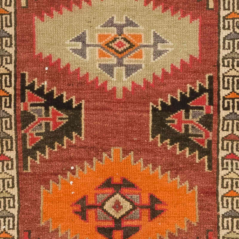 Alfombra Vintage de pasillo - 85 cm x 386 cm - K0075024