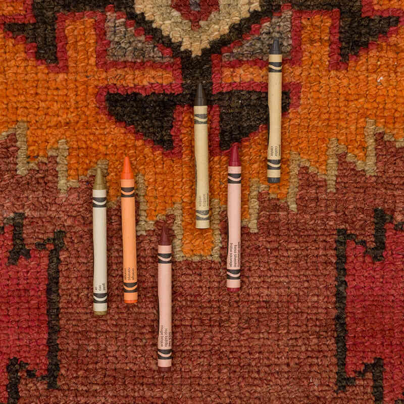 Alfombra Vintage de pasillo - 85 cm x 386 cm - K0075024