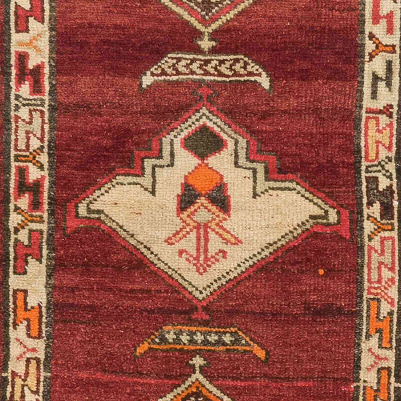 Alfombra Vintage de pasillo - 90 cm x 282 cm - K0075026