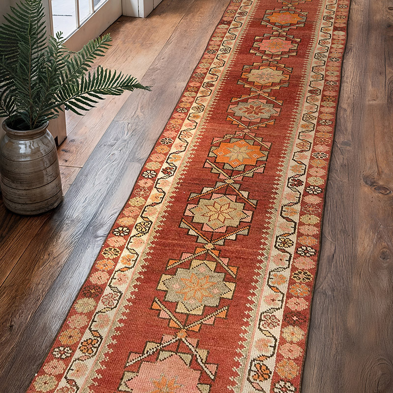 Vintage Anadolu Yolluk - 81 cm x 390 cm - K0075027