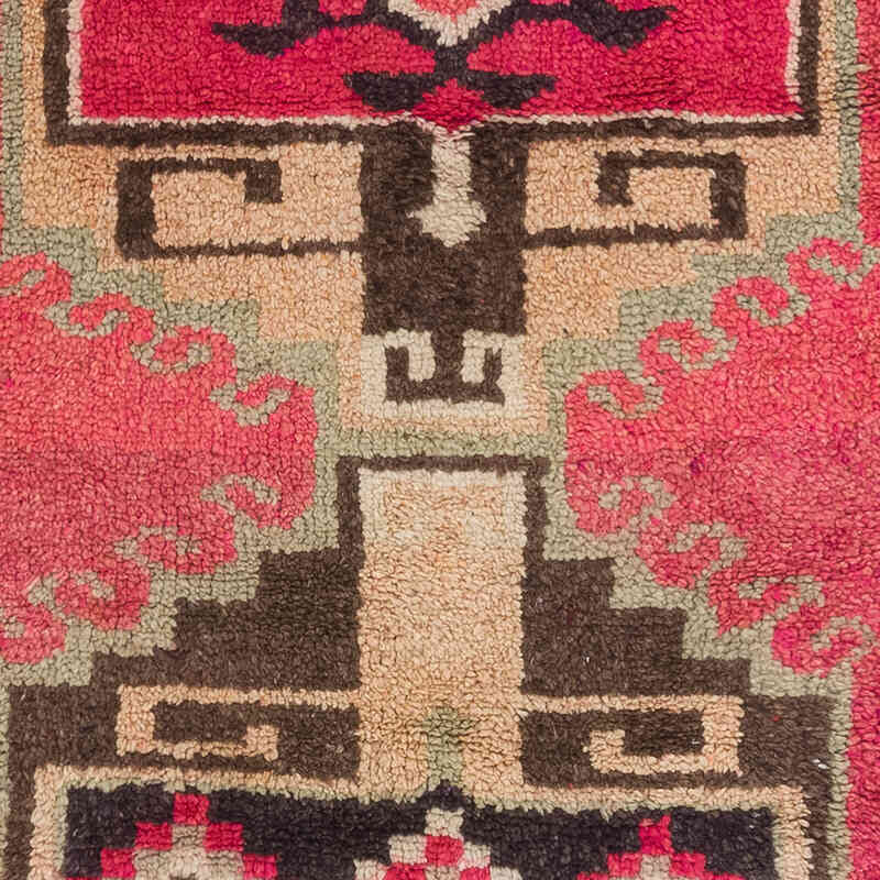 Vintage Tribal Runner Rug - 3' 4" x 10'  (40" x 120") - K0075034