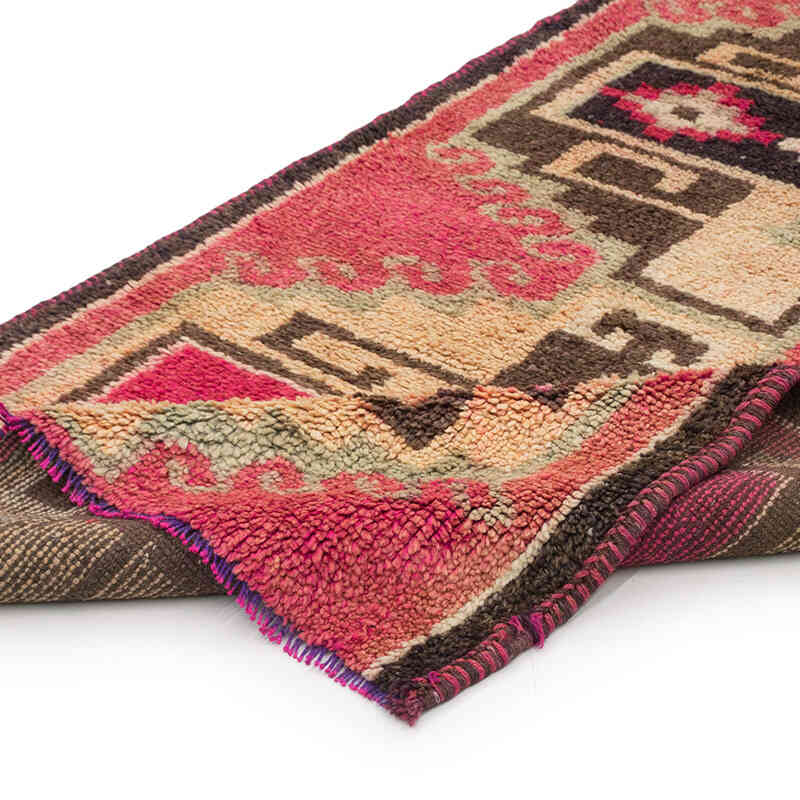 Vintage Tribal Runner Rug - 3' 4" x 10'  (40" x 120") - K0075034
