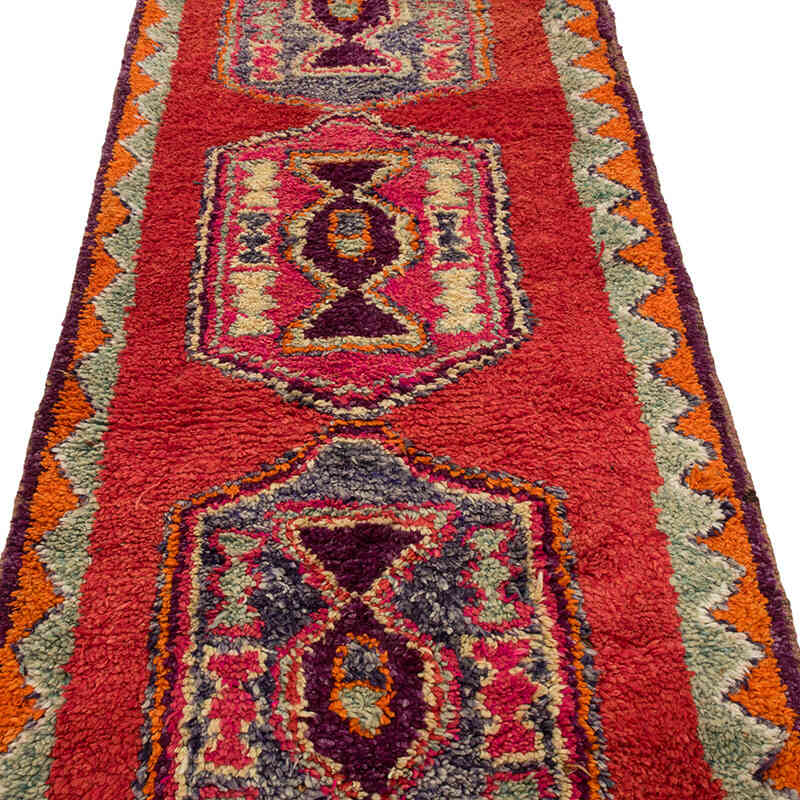 Alfombra Vintage de pasillo - 98 cm x 347 cm - K0075035