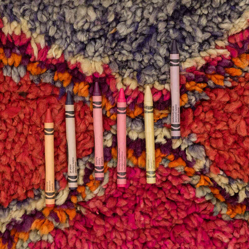 Alfombra Vintage de pasillo - 98 cm x 347 cm - K0075035