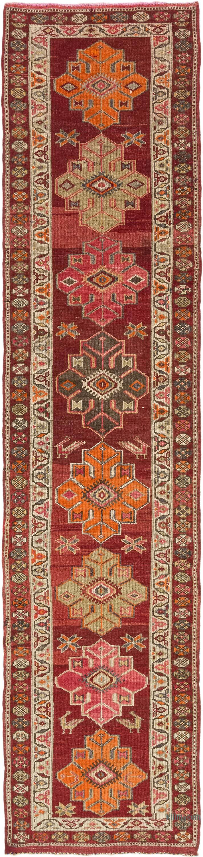 Vintage Anadolu Yolluk - 90 cm x 383 cm - K0075039