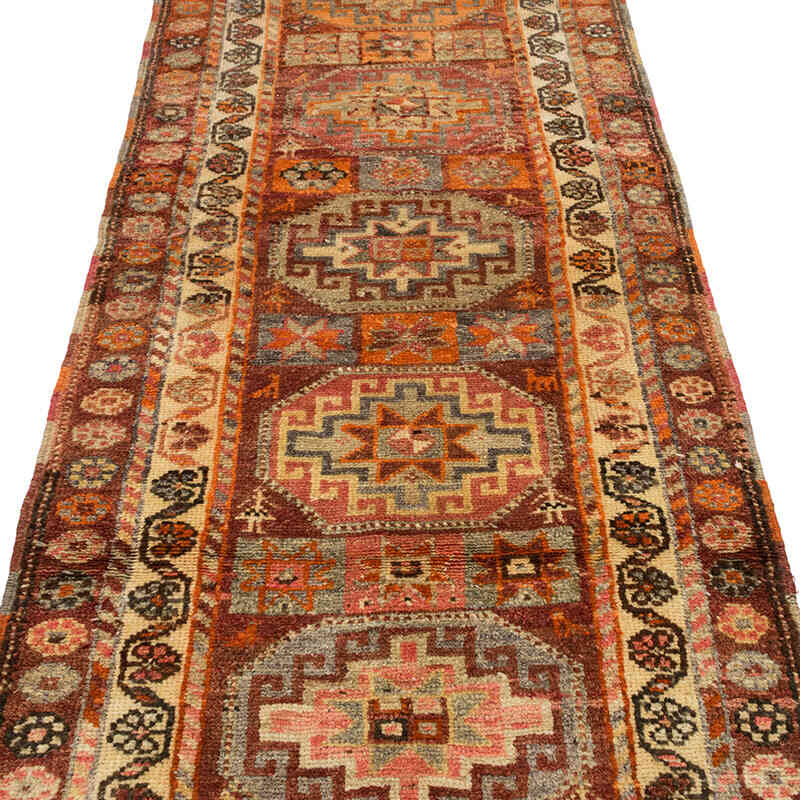 Alfombra Vintage de pasillo - 91 cm x 339 cm - K0075046