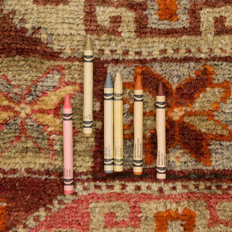 Alfombra Vintage de pasillo - 91 cm x 339 cm - K0075046