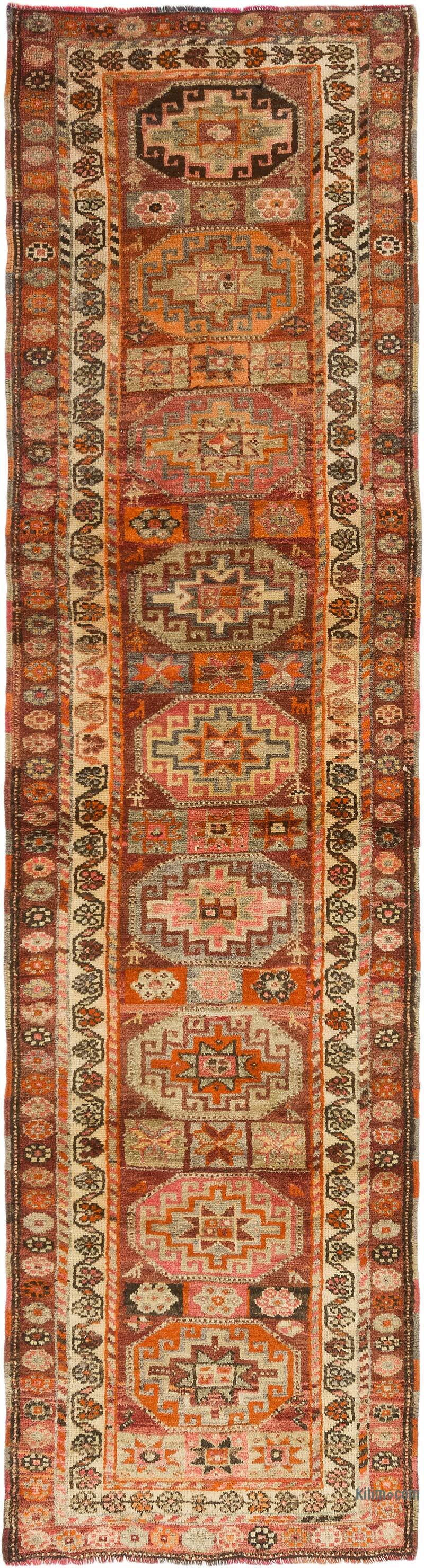 Alfombra Vintage de pasillo - 91 cm x 339 cm - K0075046