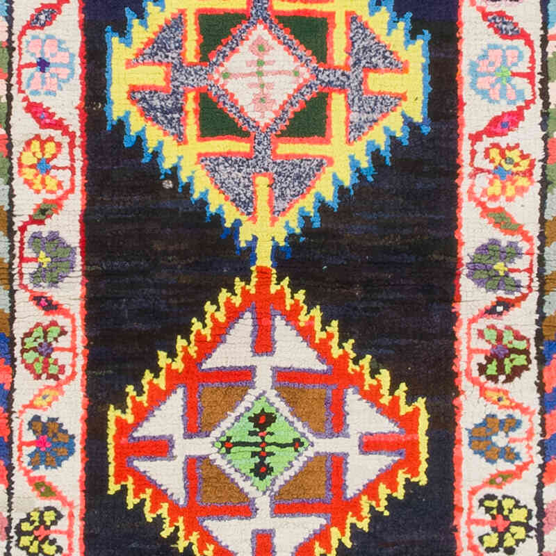 Alfombra Vintage de pasillo - 68 cm x 345 cm - K0075050