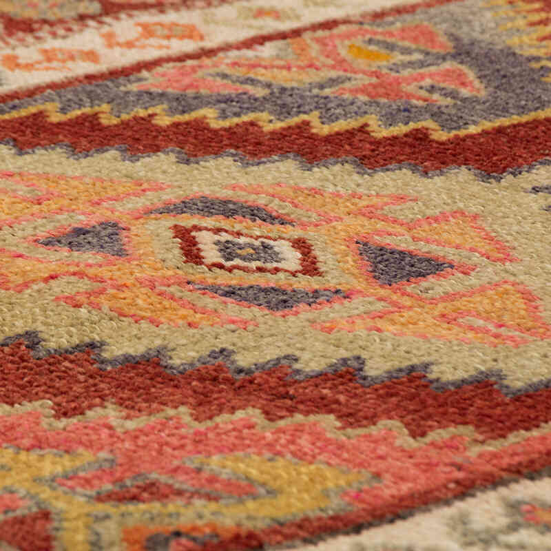 Vintage Tribal Runner Rug - 2' 11" x 11' 9" (35" x 141") - K0075053