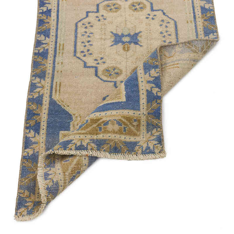 Alfombra Vintage Turca Anudada a Mano - 50 cm x 106 cm - K0075058