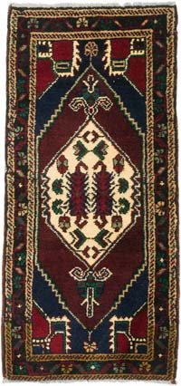 El Dokuma Vintage Halı - 50 cm x 105 cm