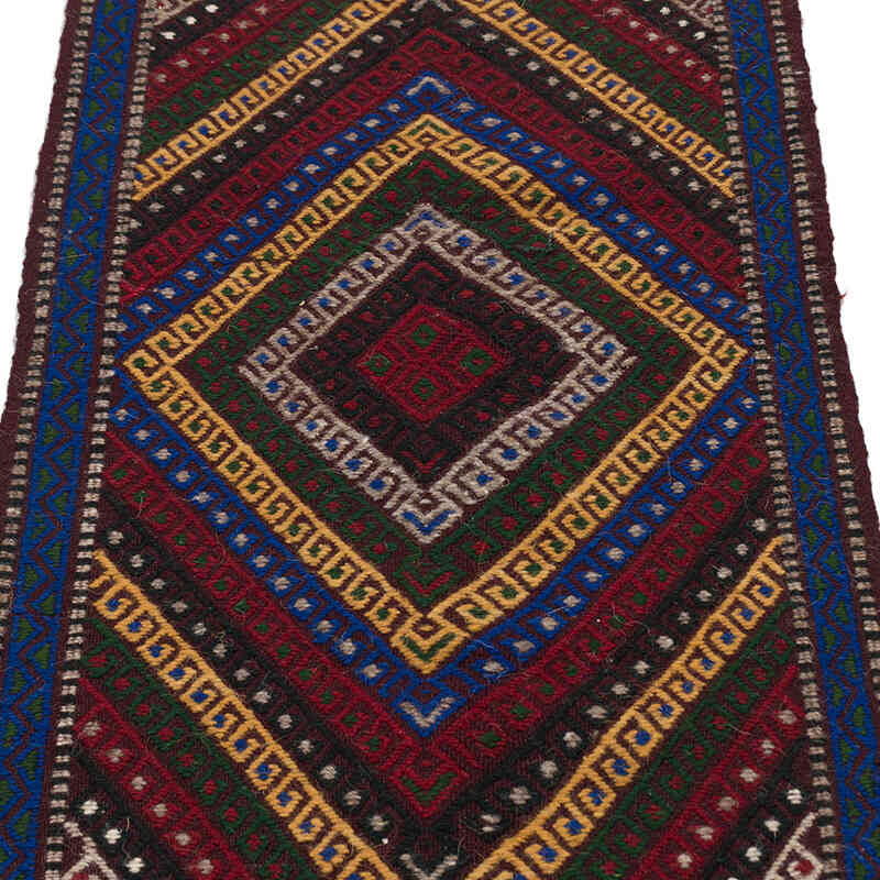 Vintage Anatolian Jijim Rug - 1' 8" x 3' 1" (20" x 37") - K0075063