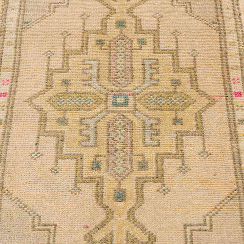 Vintage Turkish Hand-Knotted Rug - 1' 9" x 3' 9" (21" x 45") - K0075065