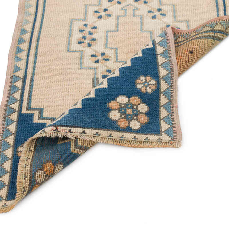 Vintage Turkish Hand-Knotted Rug - 2' 1" x 3' 6" (25" x 42") - K0075068