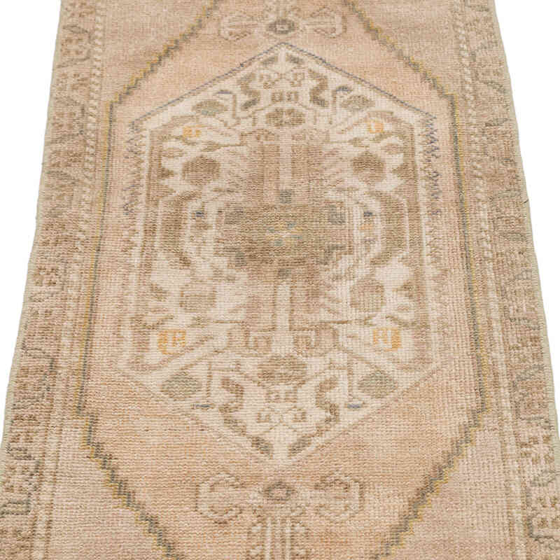 Vintage Turkish Hand-Knotted Rug - 1' 6" x 3' 10" (18" x 46") - K0075069