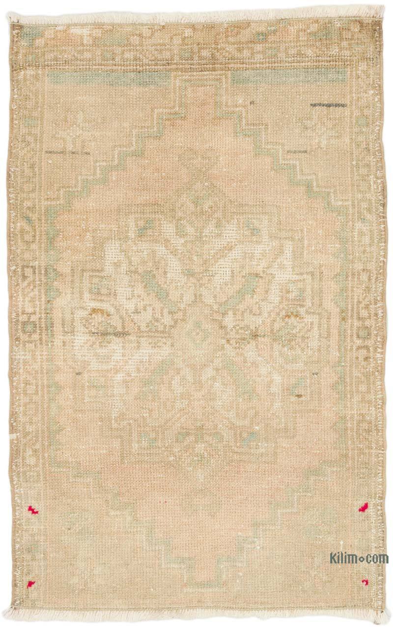 Vintage Turkish Hand-Knotted Rug - 1' 10" x 2' 11" (22" x 35") - K0075070