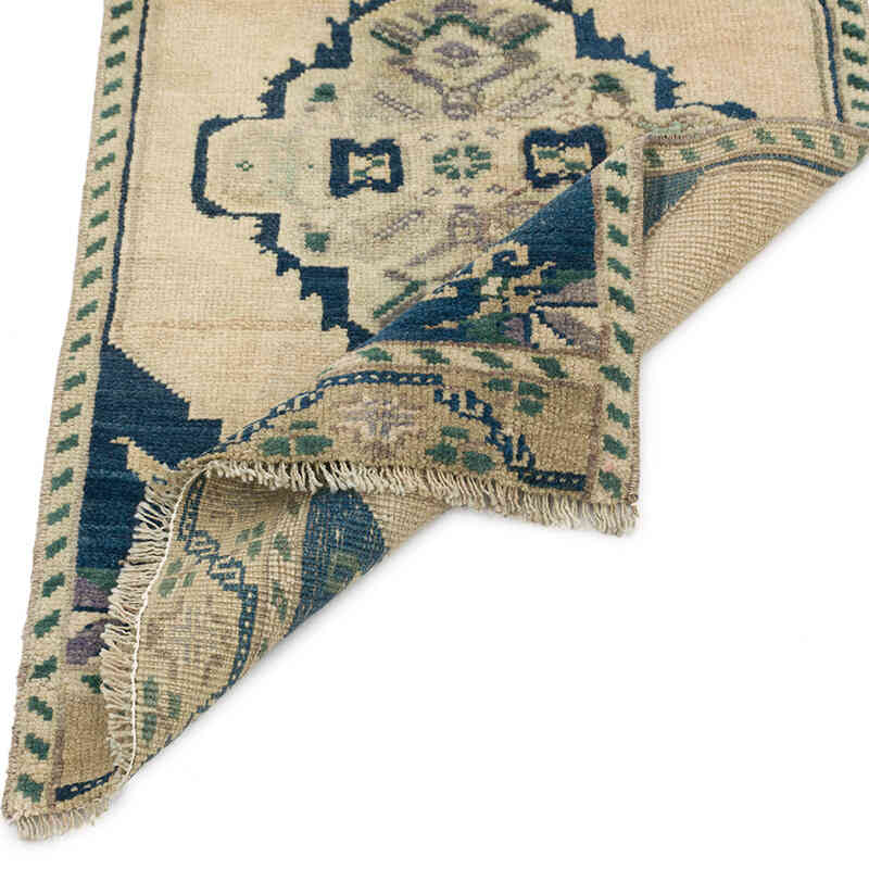 Alfombra Vintage Turca Anudada a Mano - 48 cm x 67 cm - K0075132