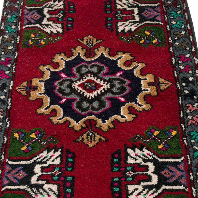 Vintage Turkish Hand-Knotted Rug - 1' 11" x 3' 11" (23" x 47") - K0075134