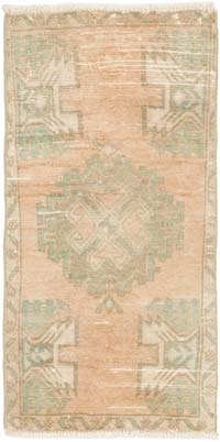 El Dokuma Vintage Halı - 50 cm x 99 cm
