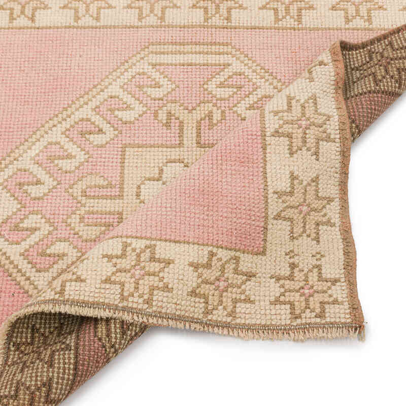 Vintage Turkish Hand-Knotted Rug - 2' 7" x 2' 6" (31" x 30") - K0075143
