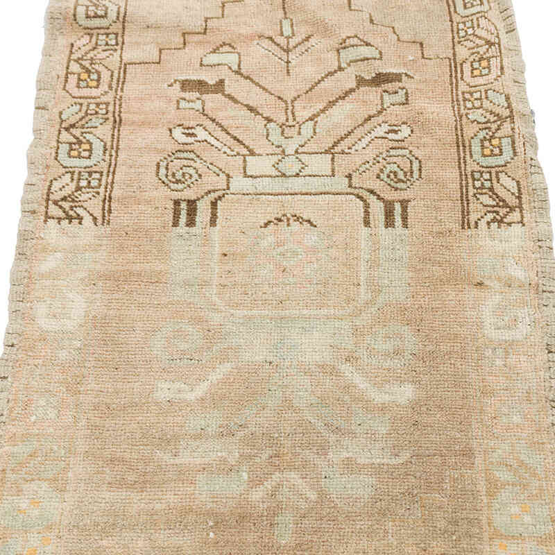 Vintage Turkish Hand-Knotted Rug - 1' 7" x 2' 8" (19" x 32") - K0075149
