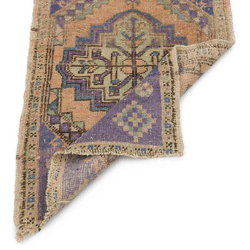 Alfombra Vintage Turca Anudada a Mano - 50 cm x 84 cm - K0075153