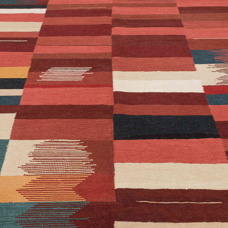Nueva Alfombra Turca Kilim - 198 cm x 291 cm - K0075170