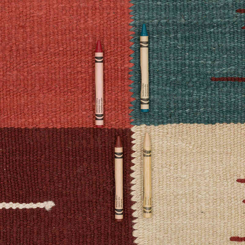 Nueva Alfombra Turca Kilim - 198 cm x 291 cm - K0075170