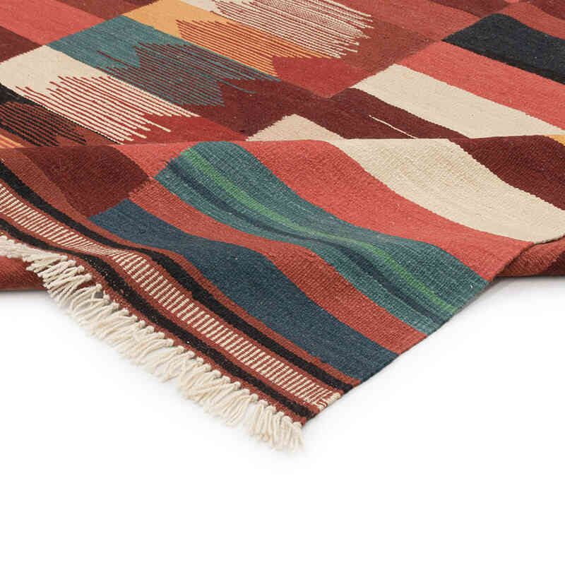 Nueva Alfombra Turca Kilim - 198 cm x 291 cm - K0075170