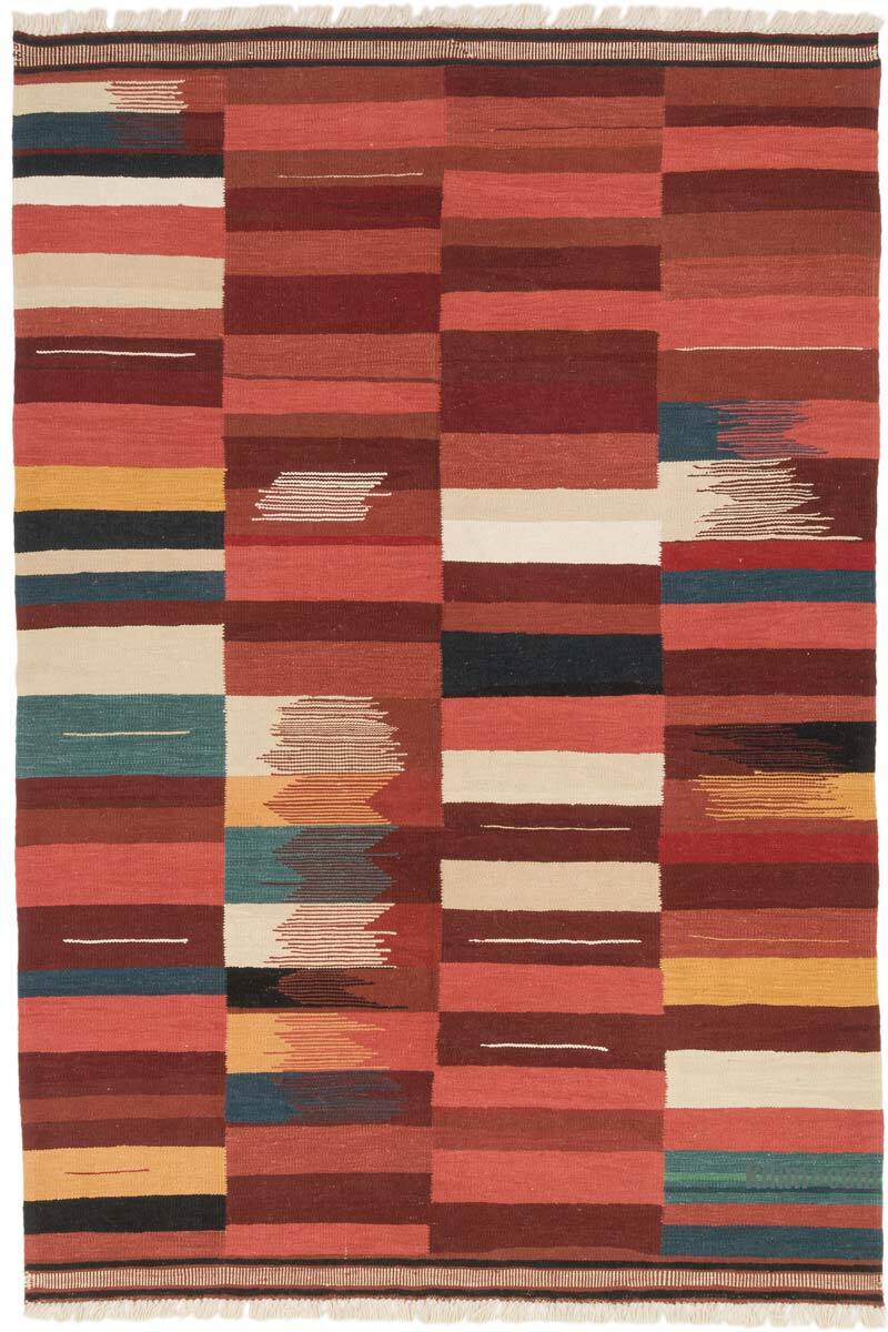 Nueva Alfombra Turca Kilim - 198 cm x 291 cm - K0075170
