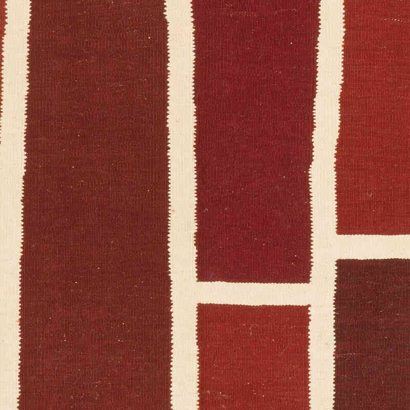 New Handwoven Turkish Kilim Rug - 4' 1" x 5' 8" (49" x 68") - K0075172