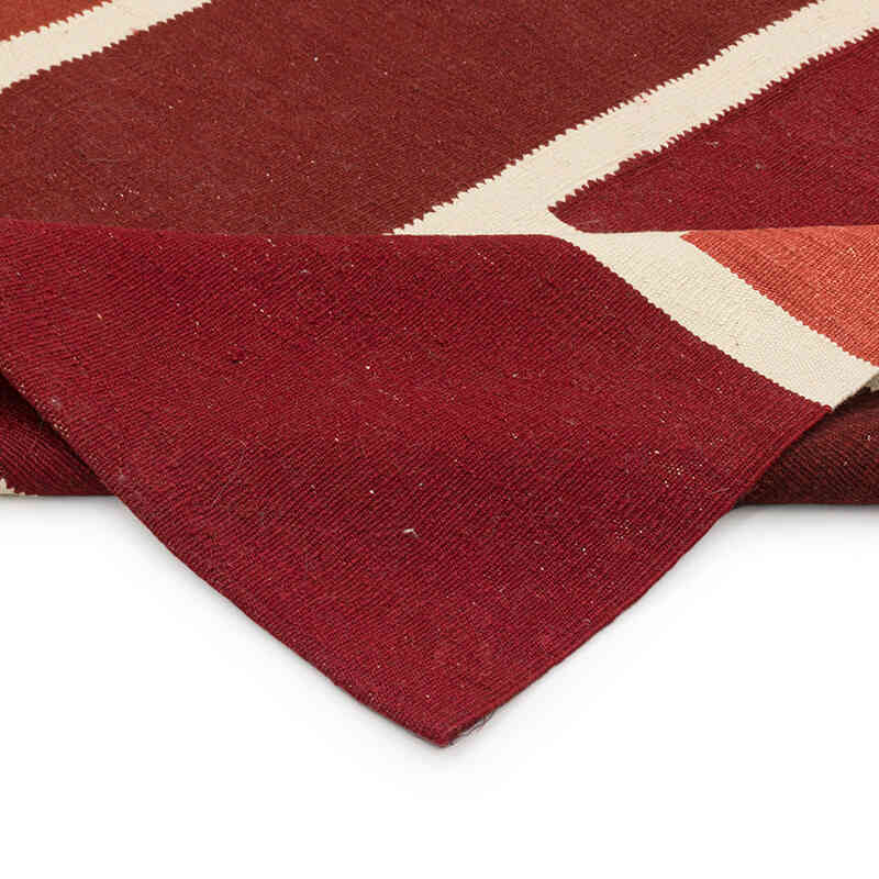 New Handwoven Turkish Kilim Rug - 4' 1" x 5' 8" (49" x 68") - K0075172