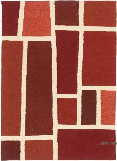 Yeni Kök Boya El Dokuma Kilim - 124 cm x 172 cm