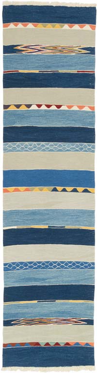 Corredor Nueva Alfombra Turca Kilim - 88 cm x 340 cm