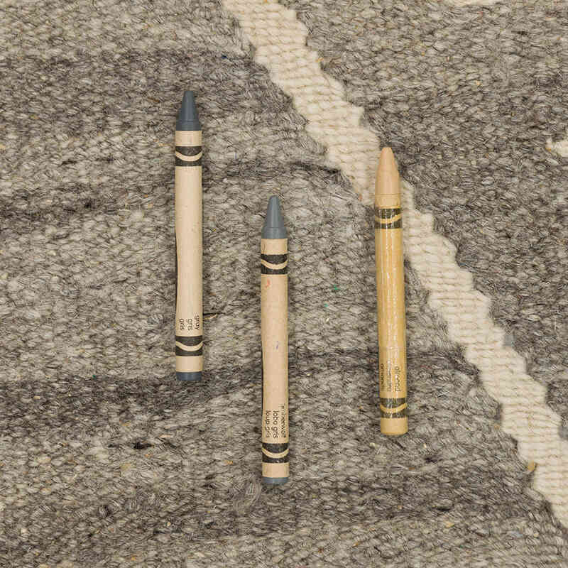 New Handwoven Turkish Kilim Rug - 6' 9" x 10'  (81" x 120") - K0075176